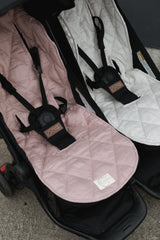 Oatmeal & Gingham - Pram Liner