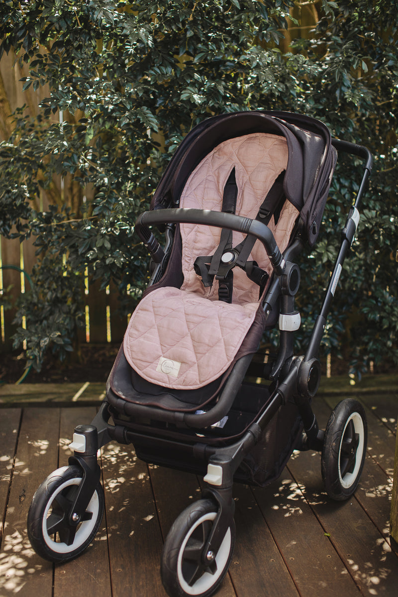 Dusty Rose - Pram Liner