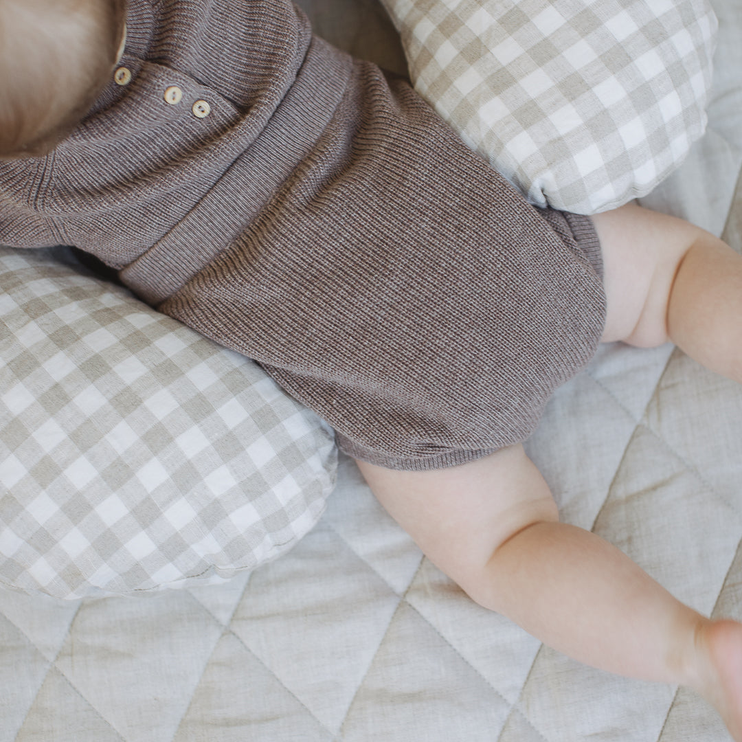 Nursing Pillow & Cover- Gingham